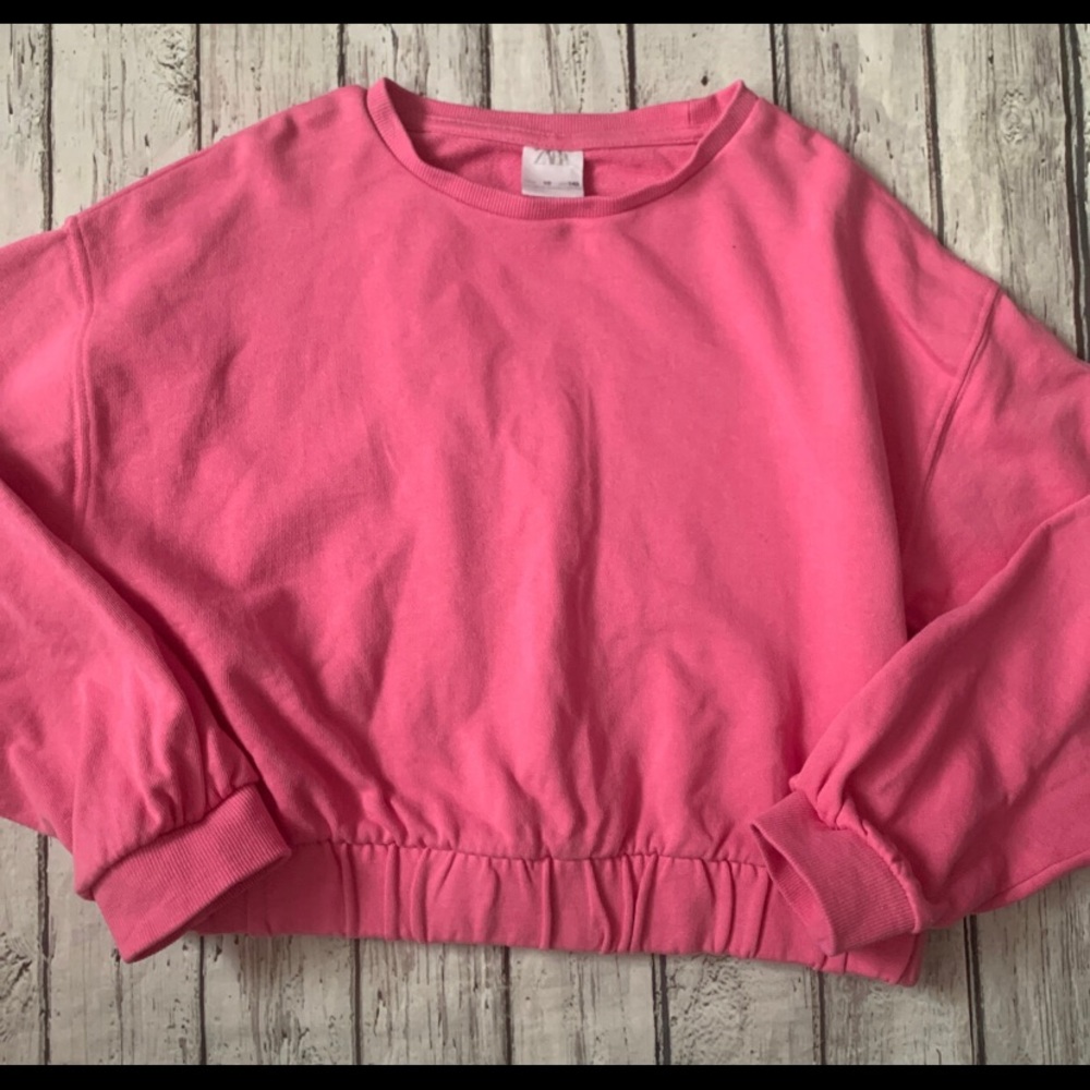 Zara cropped sweater
